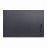Black Leatherette Conference Table Pad, 18 x 12